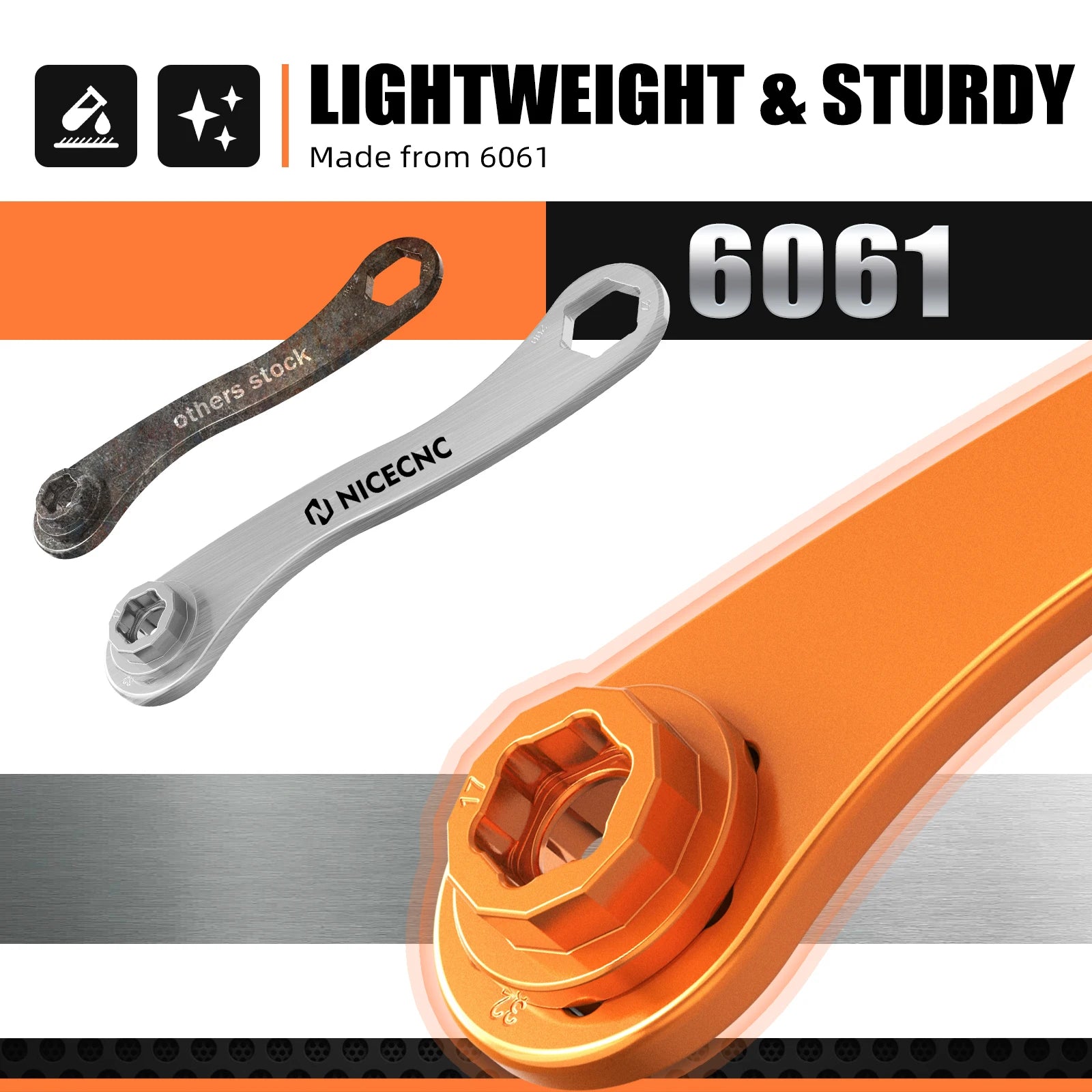 Clé d'Essieu de Roue 17-27-32mm KTM Adventure Duke Supermoto