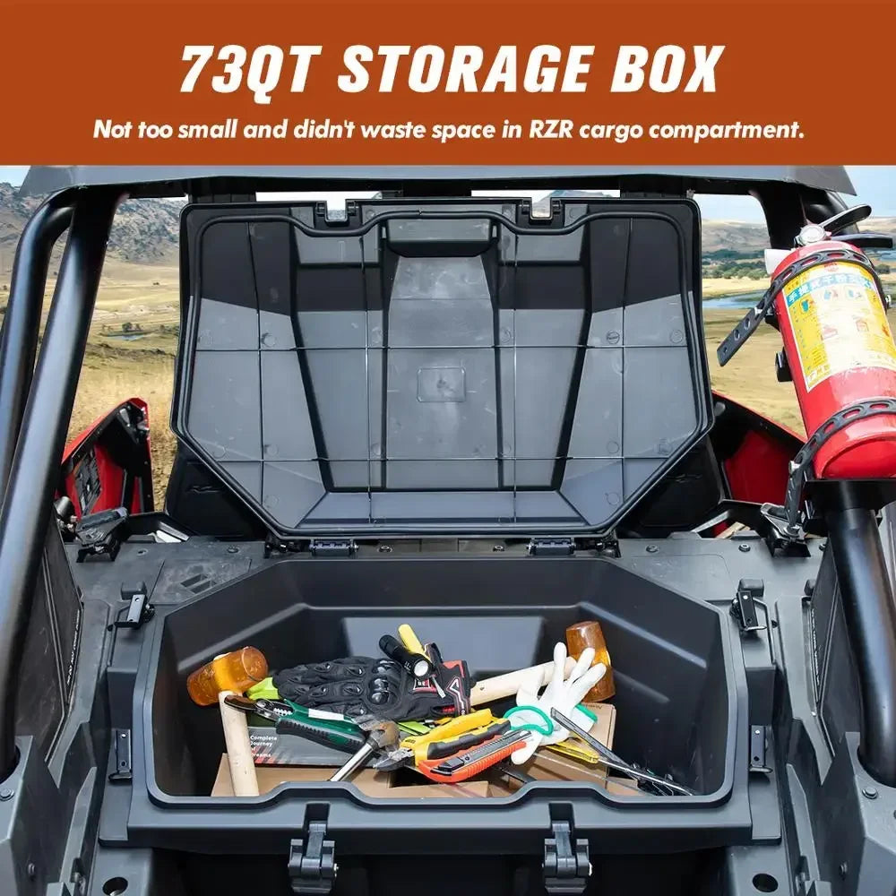 Boîte de rangement arrière Polaris RZR Turbo R