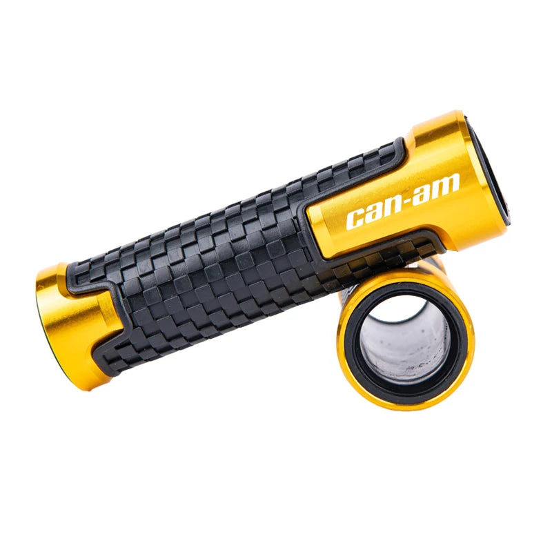 Poignées guidon quad Maverick X3 bleu
