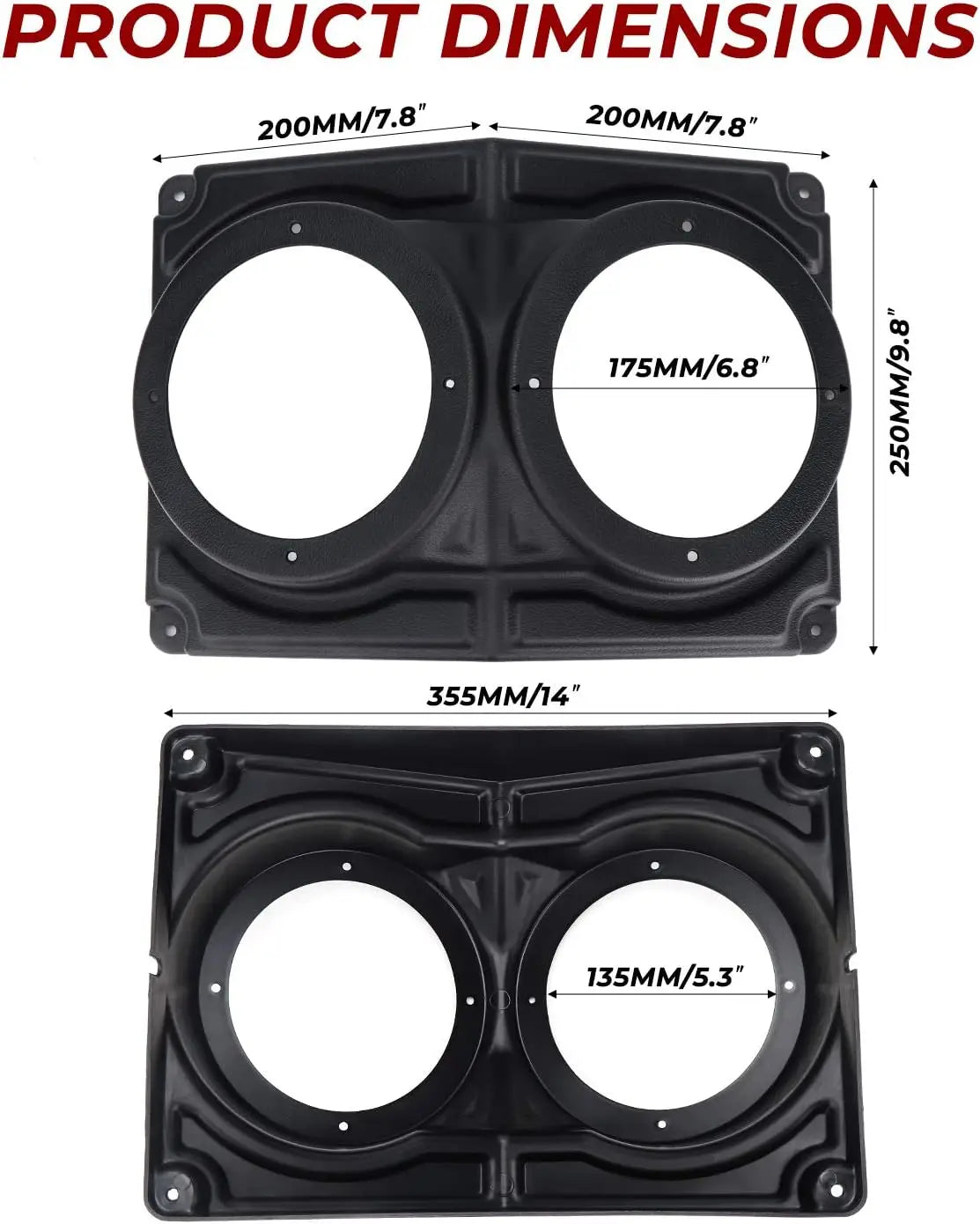 Haut-parleurs toit SSV UTV installation
