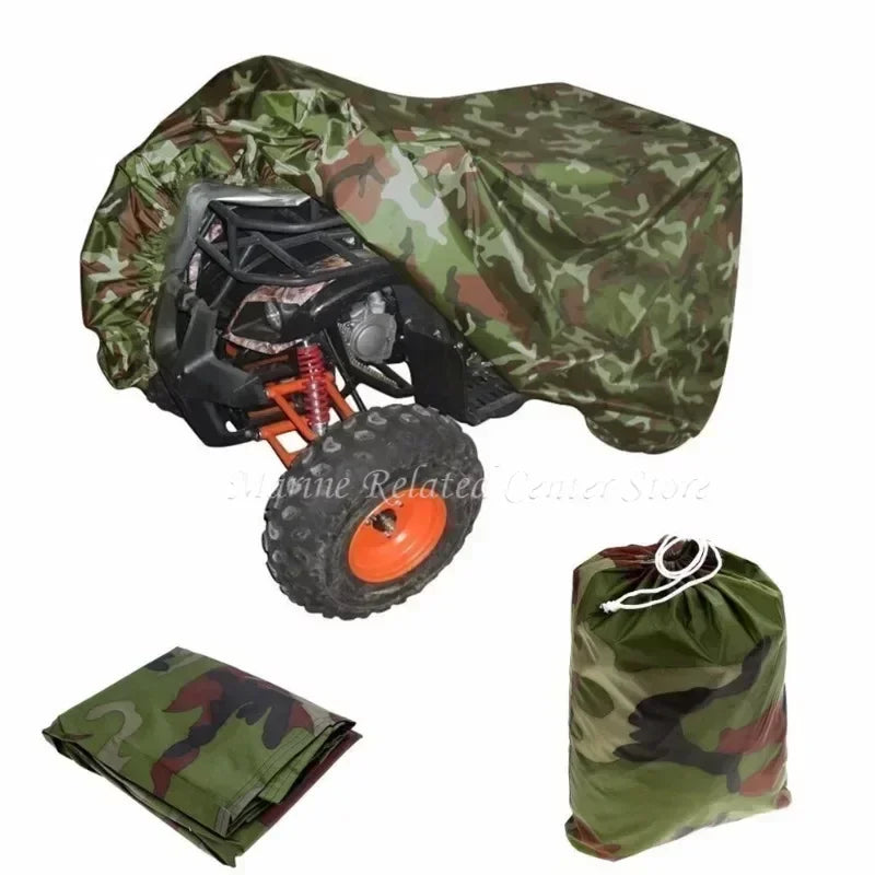Housse imperméable quad ATV noire 190T