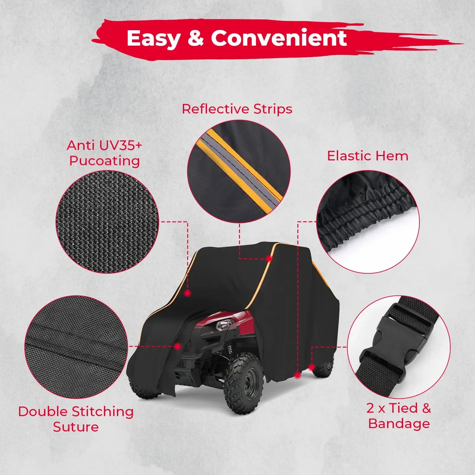 Sac de Rangement UTV Polaris Ranger RZR SxS