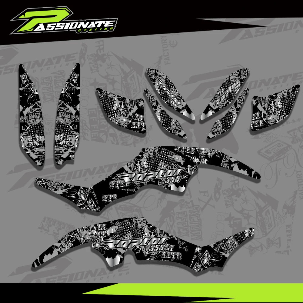 Décoration quad Yamaha Raptor 350