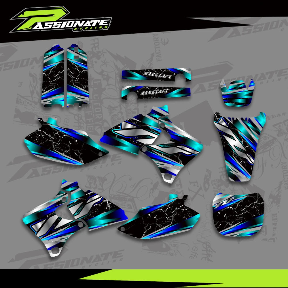 Kit Déco Graphique Yamaha YZ250F YZ400F YZ426F (4 Designs)