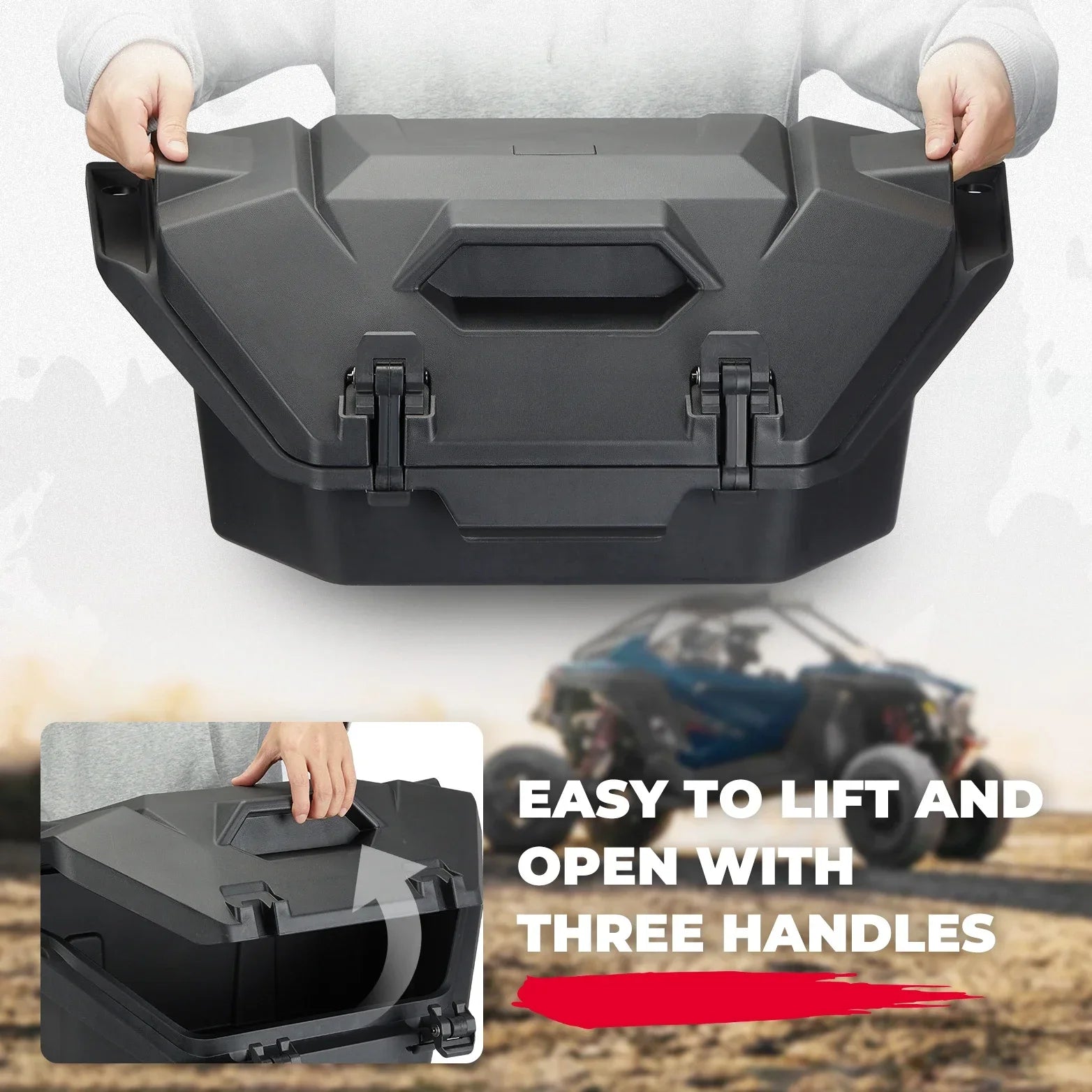 Boîte à outils arrière Polaris RZR PRO R