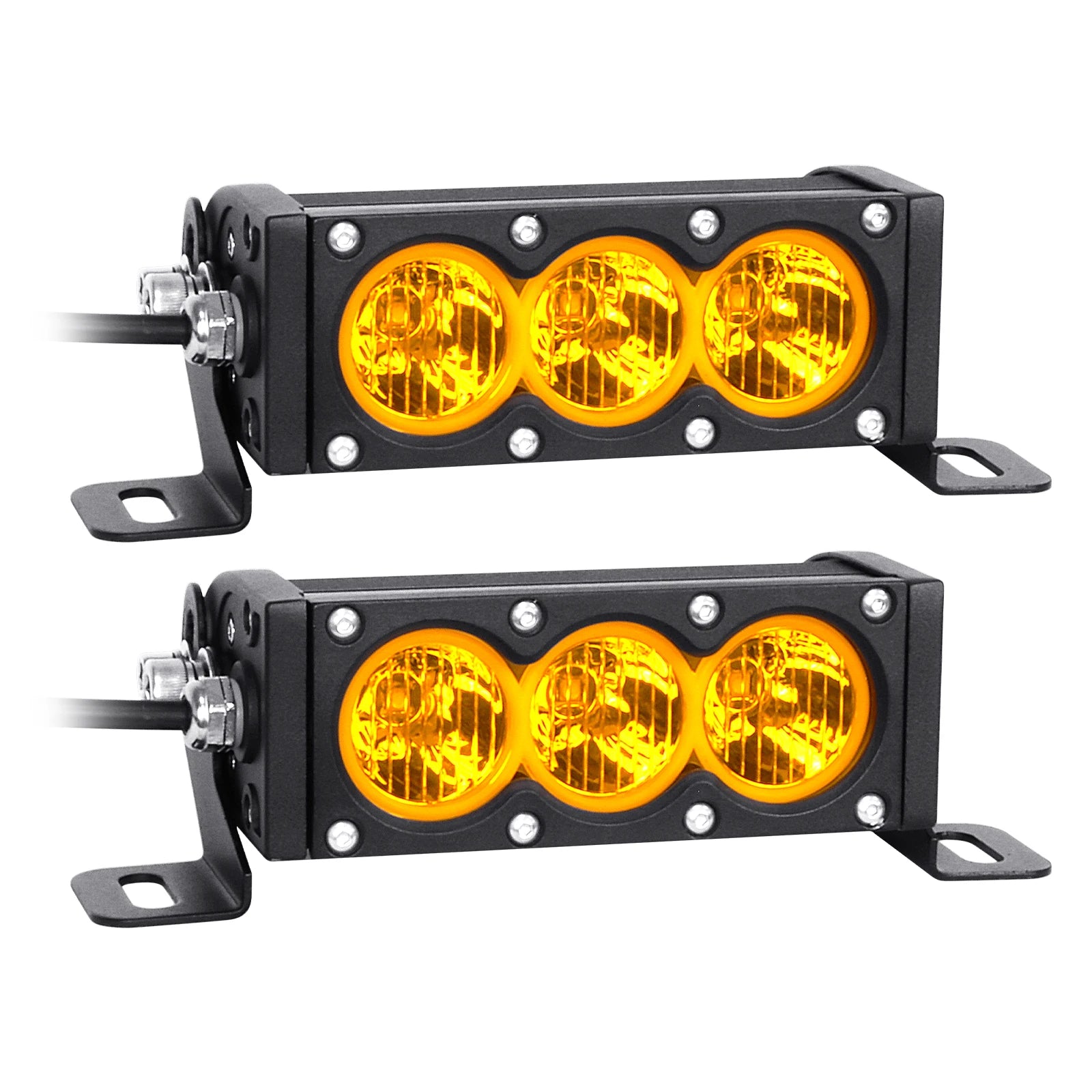 Barre LED Quad 6-54" Multi-Formats 30-300W (12V 24V)