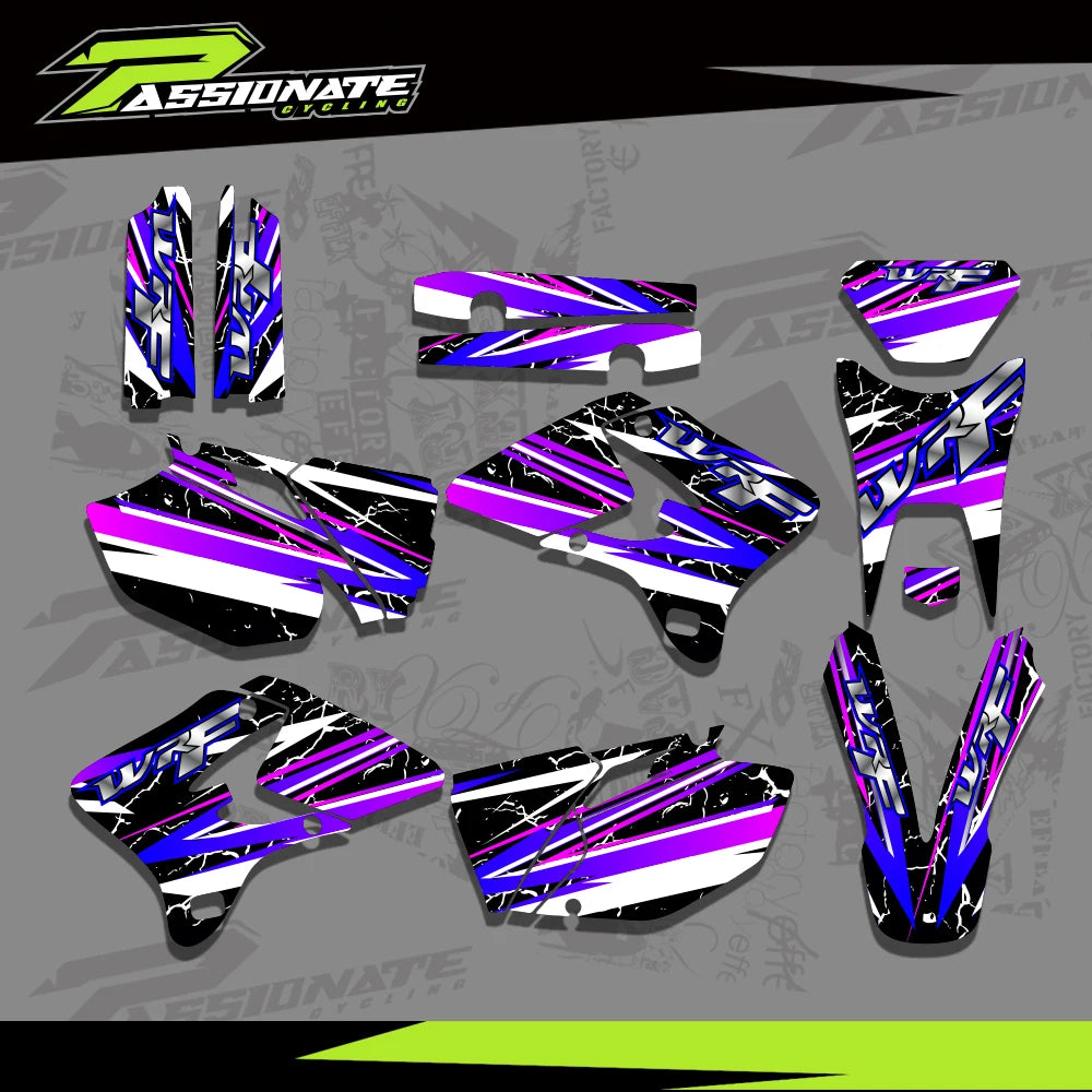 Kit Déco Graphique Yamaha WR250F WR450F 2003-2004 (4 Designs)