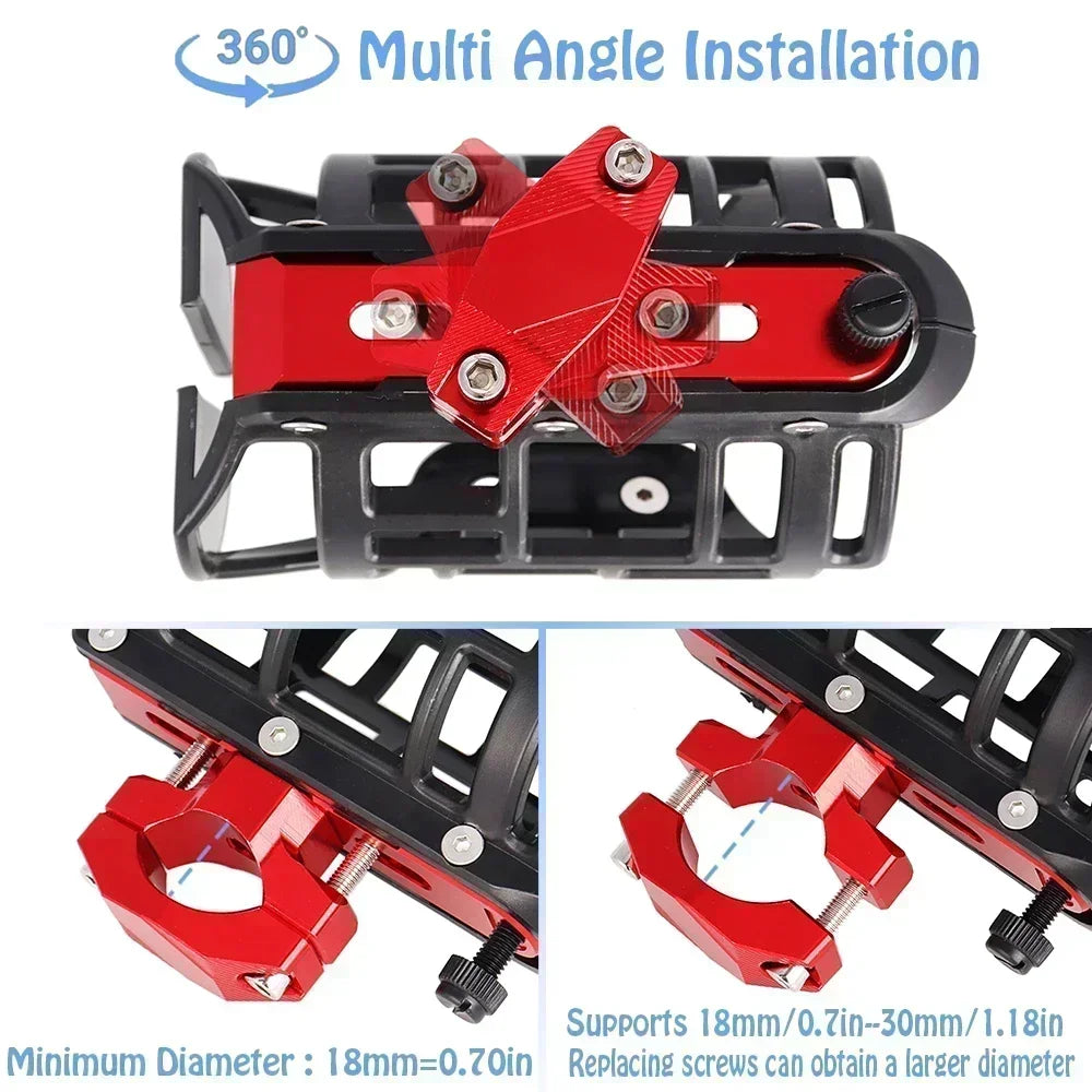 Porte-gobelet quad modèle C