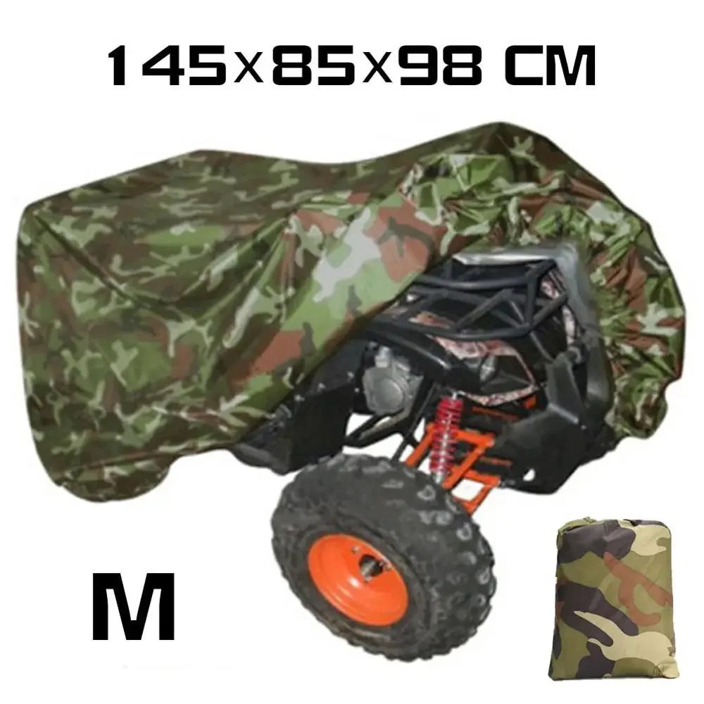 Housse de Protection Quad ATV 190T Camouflage Étanche
