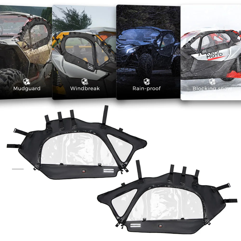 Kit Portes Souples Supérieures 2 Places Can-Am Maverick X3