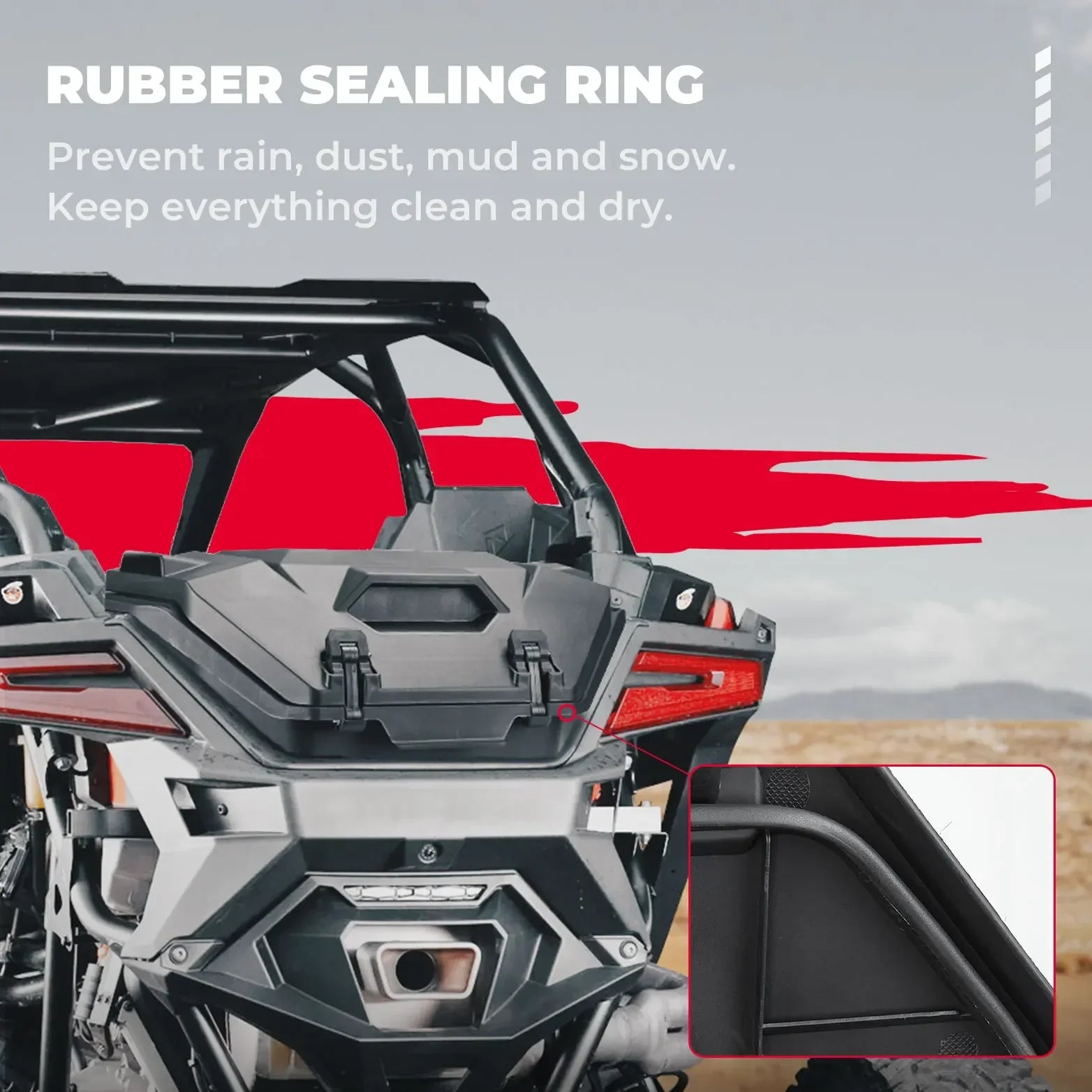 Boîte de rangement SSV Polaris RZR PRO R