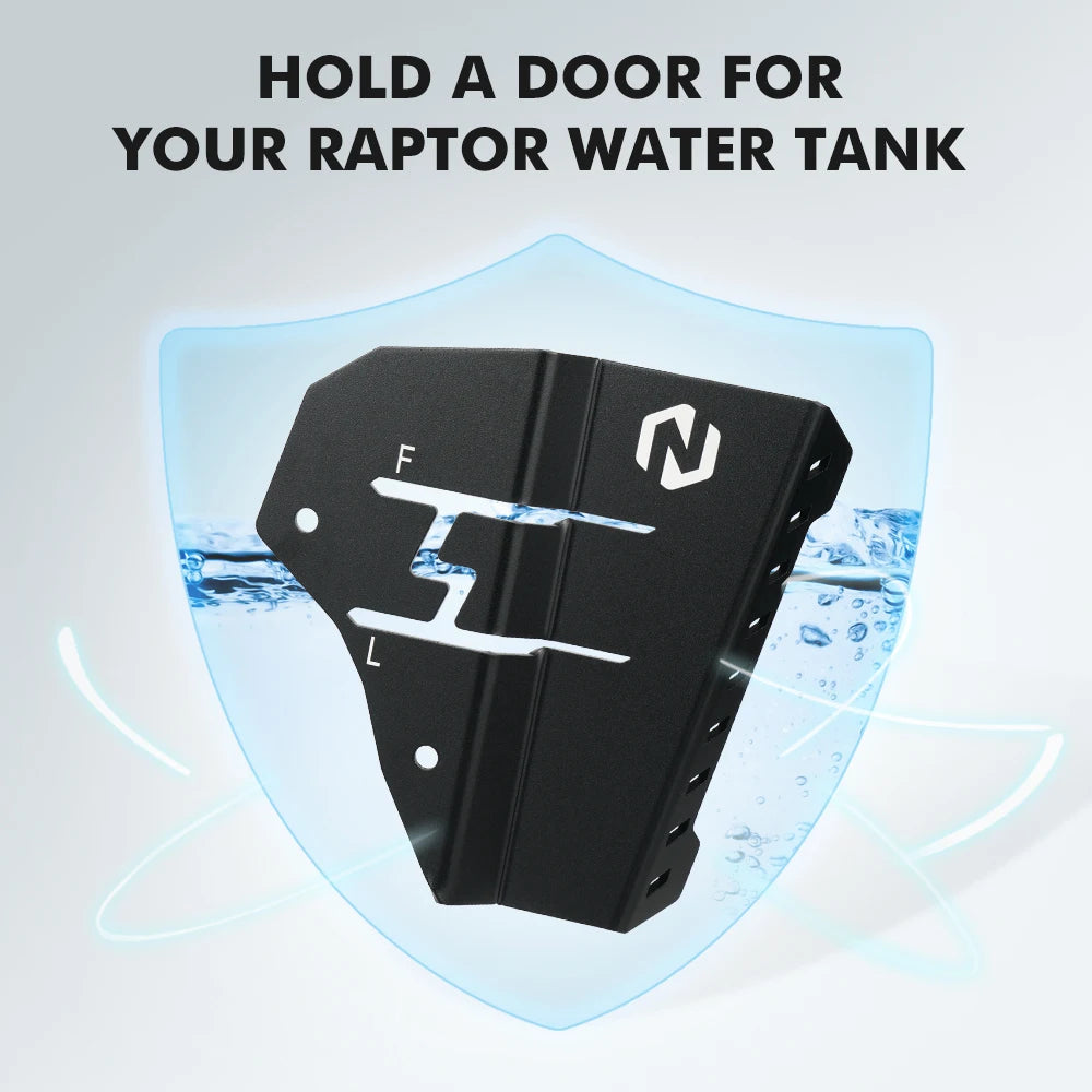 Protection réservoir expansion quad bleu