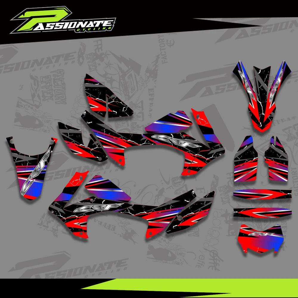 Kit Déco Graphique Honda CRF250L (4 Designs)