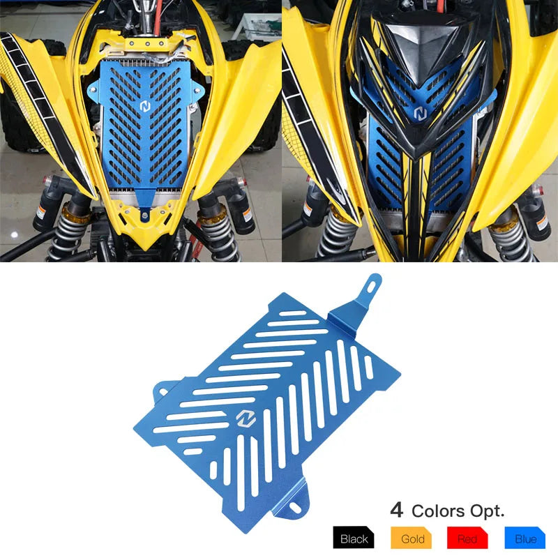 Grille protection radiateur quad Raptor 700 or