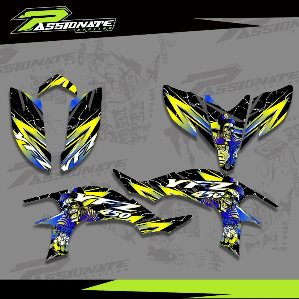 Kit déco quad YFZ450R 2003-2008