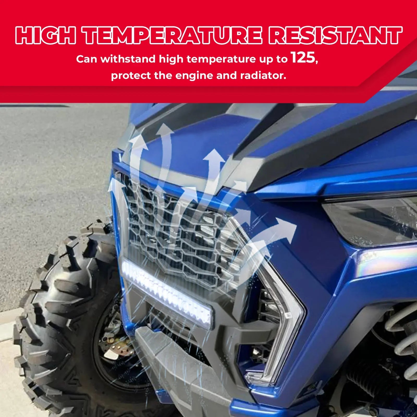 Grille avant LED Polaris RZR 1000 XP