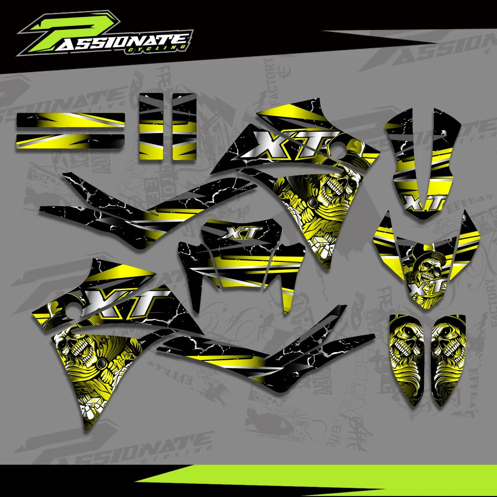 Kit Déco Graphique Yamaha XT660R (4 Designs)