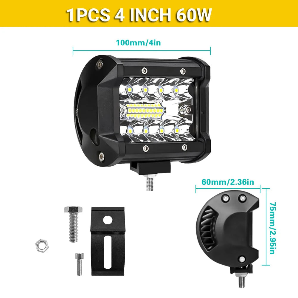 Barre LED Longue Portée Quad ATV Multi-Formats
