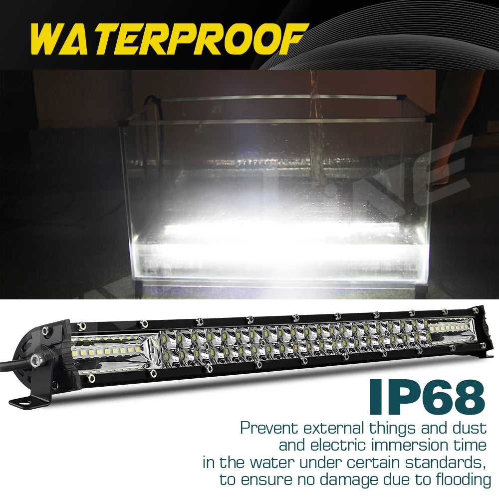 Barre LED 20 pouces quad UTV