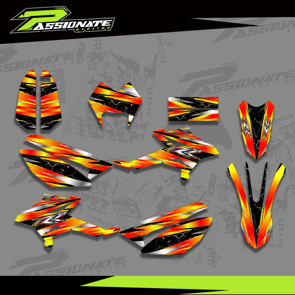 Kit Déco Graphique Beta RR50 2011-2020 Style 2 (4 Designs)