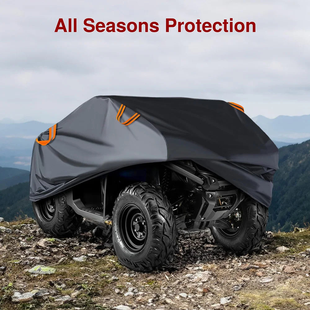 Housse quad ATV anti-poussière noire