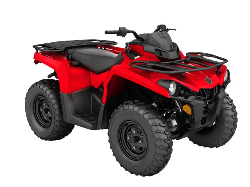 Poignée levier vitesse quad montée