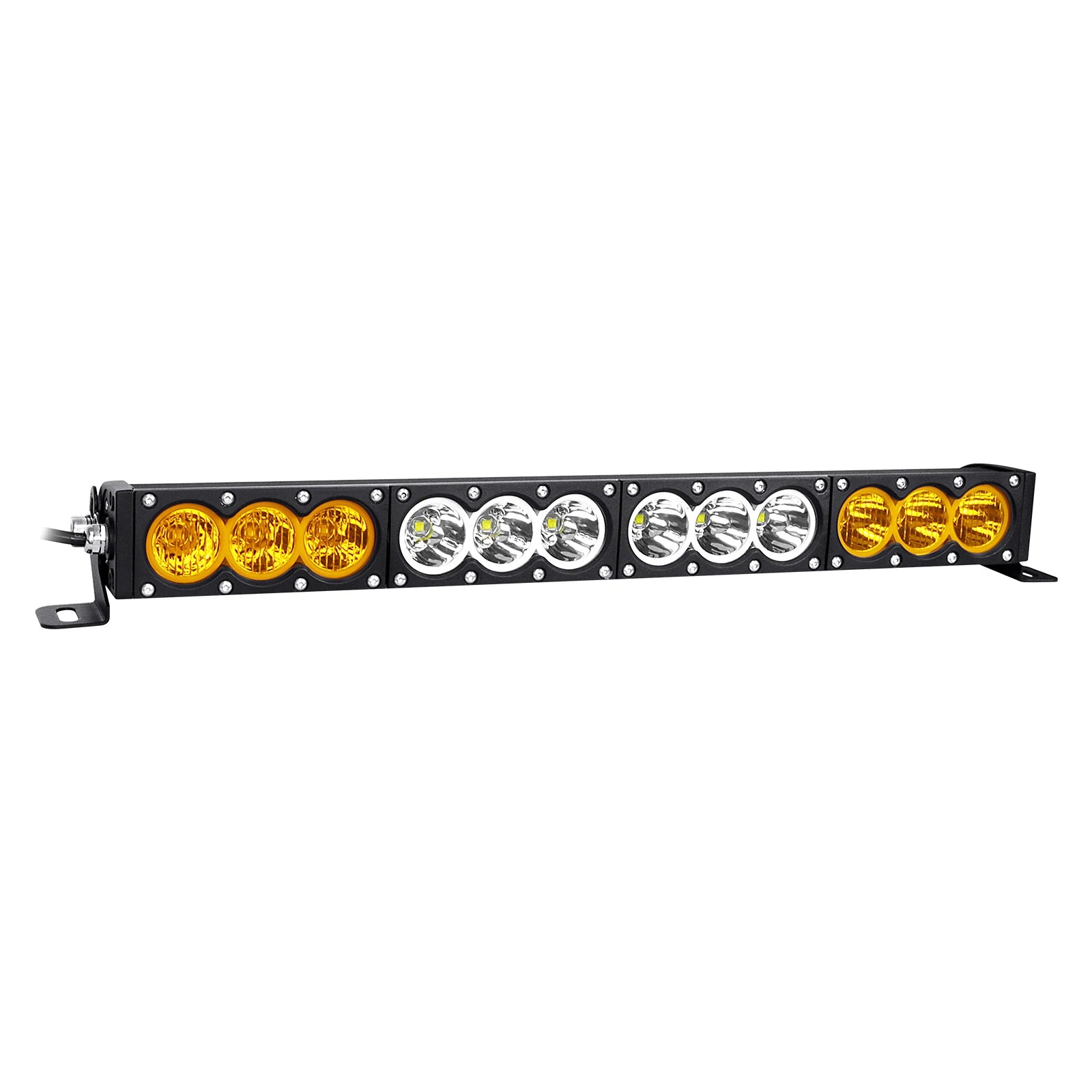 Barre LED Quad 6-54" Multi-Formats 30-300W (12V 24V)