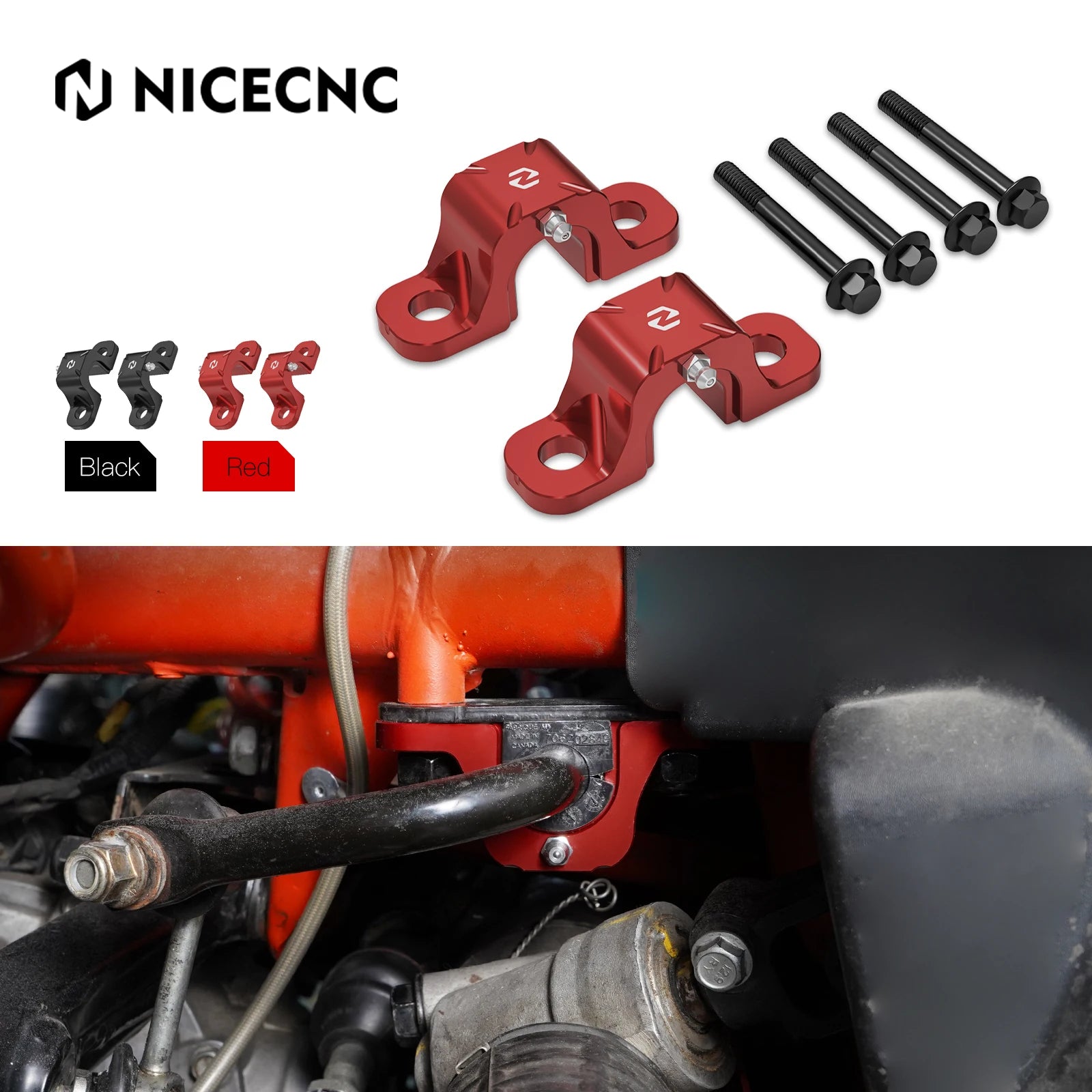 Support barre stabilisatrice SSV Maverick X3