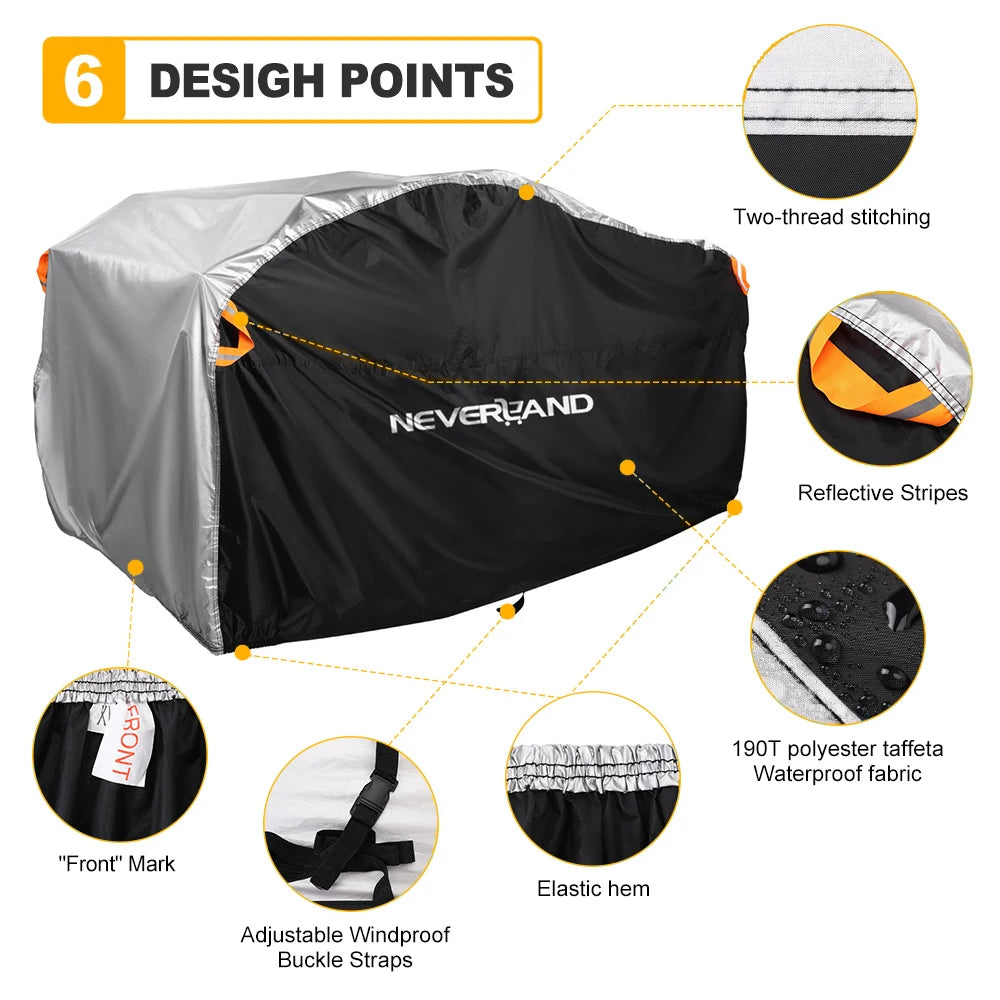 Housse protection quad anti-poussière et anti-UV