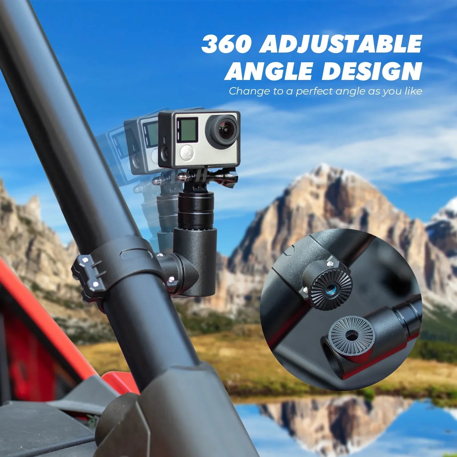 Support de caméra SSV Polaris RZR Ranger Can-Am