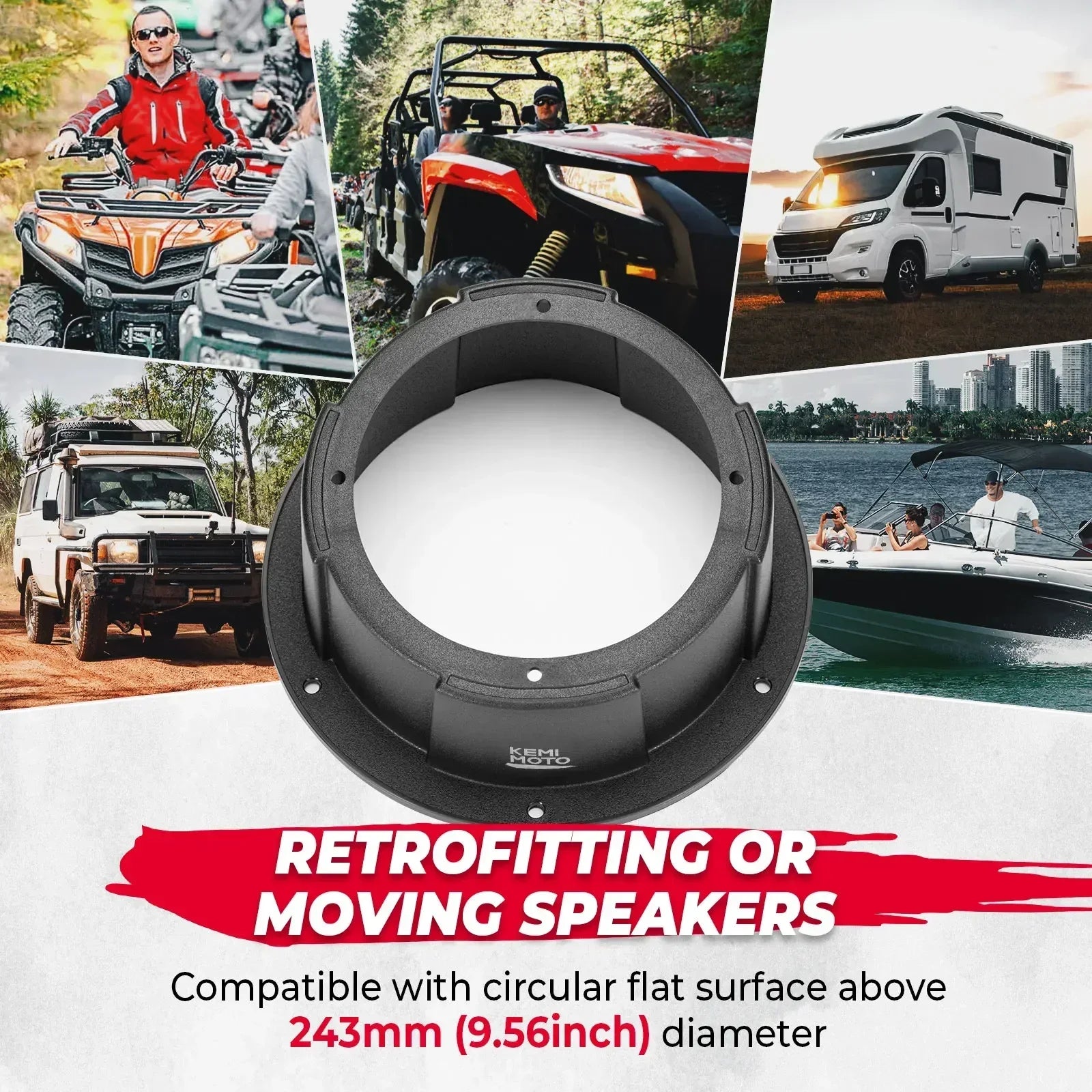 Haut-parleur SSV UTV RZR XP 1000