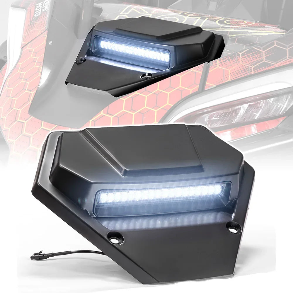 Capot Turbo SSV CFMoto ZForce avec LED