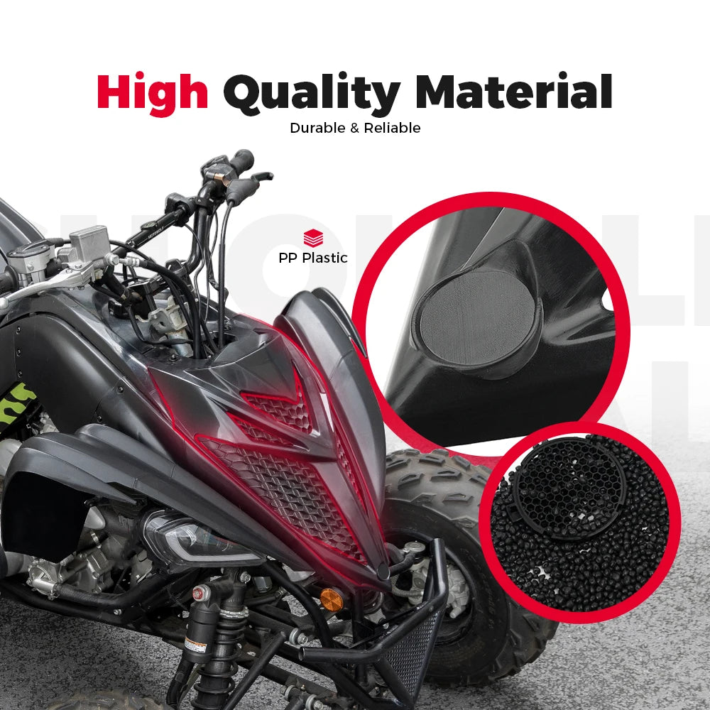 Capot couverture radiateur quad Raptor