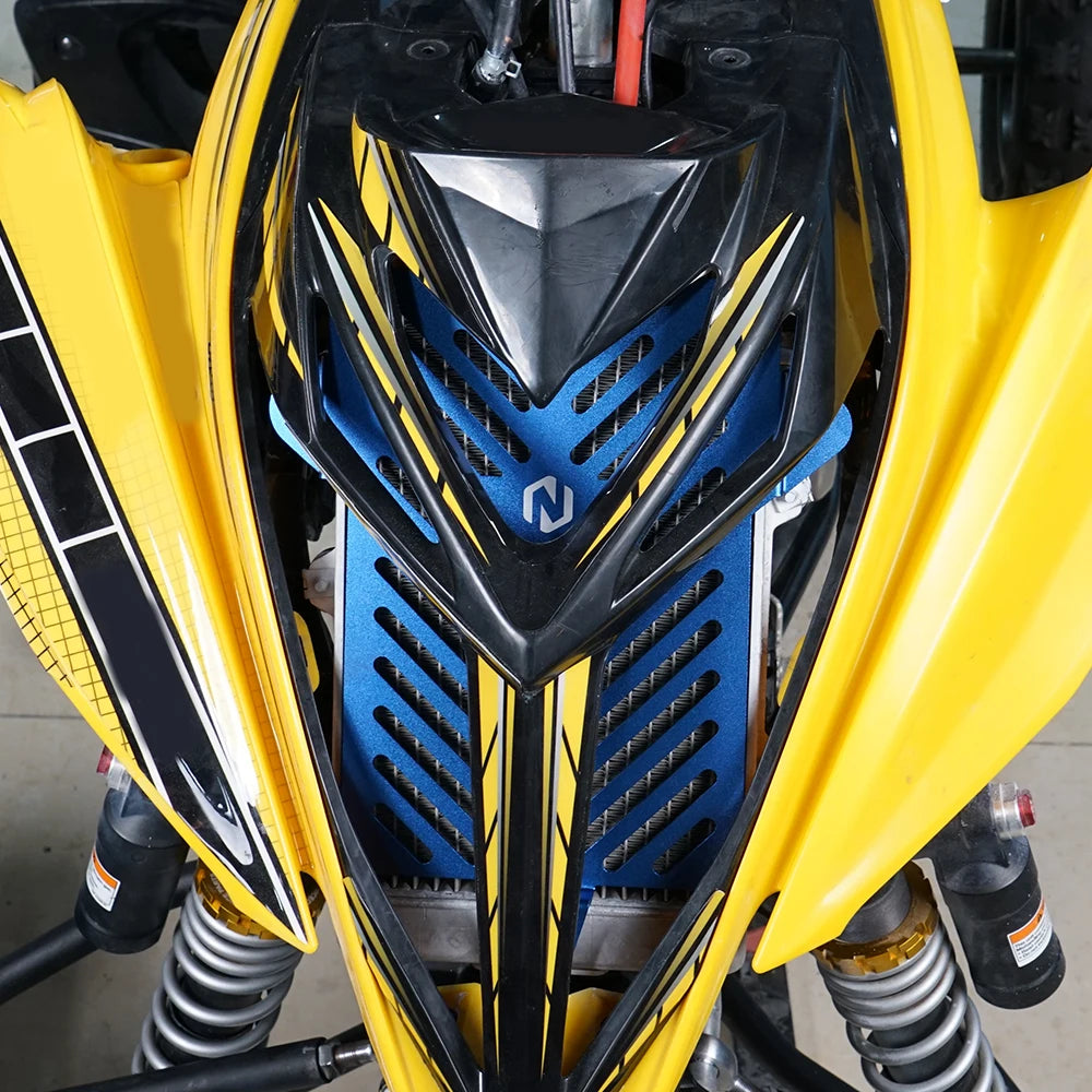 Grille radiateur quad Raptor rouge