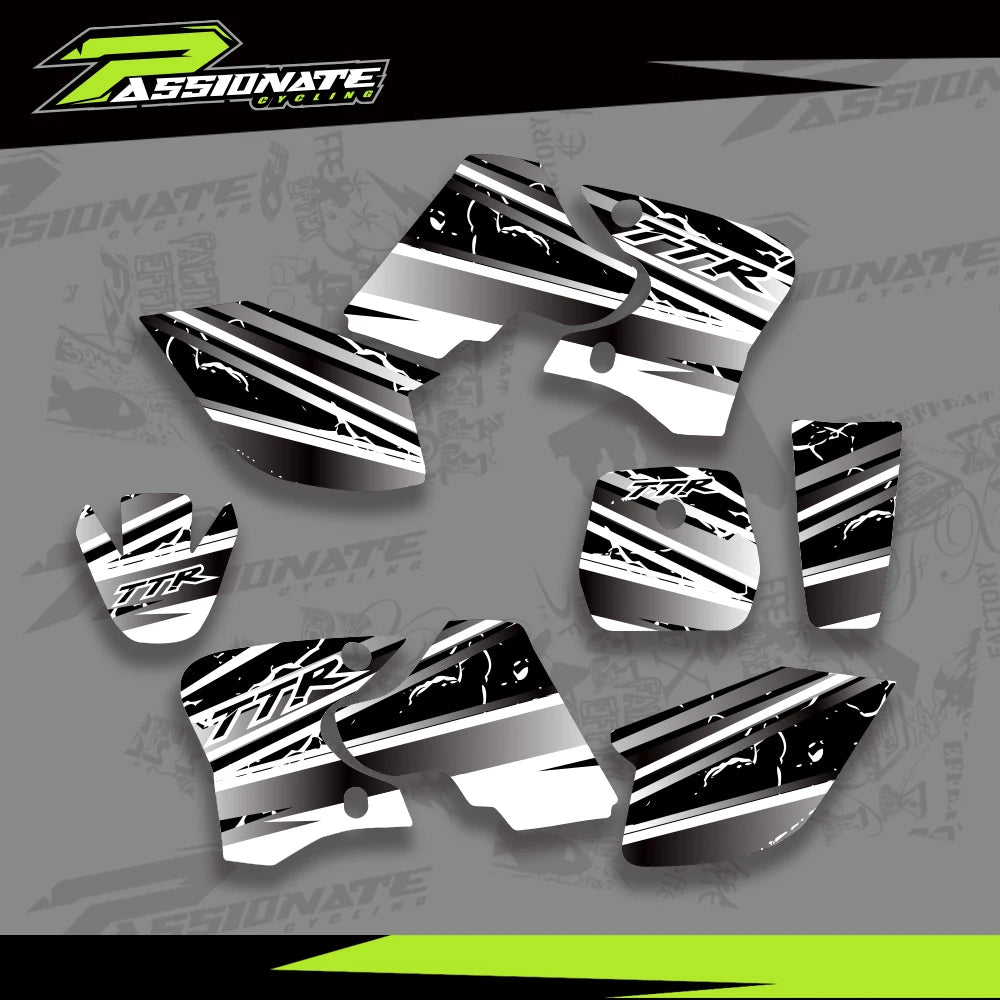 Kit Déco Graphique Yamaha TTR90 (4 Designs)