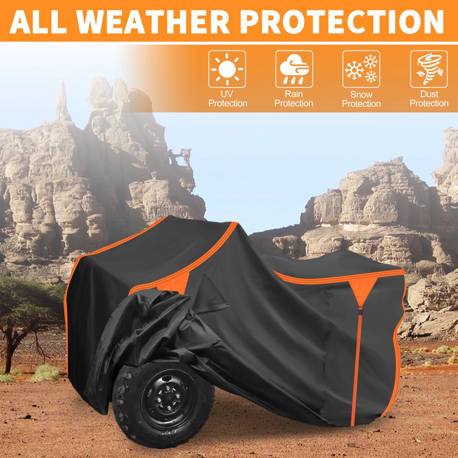 Housse de protection quad Polaris Sportsman 450 570