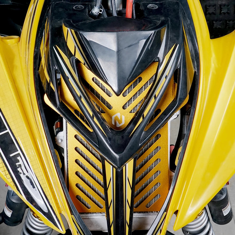 Grille protection radiateur quad vue détaillée