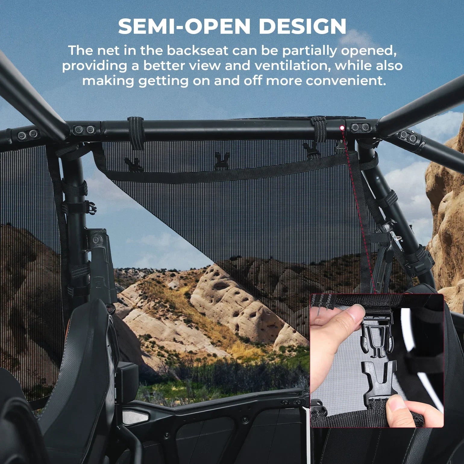 Filet barre anti-roulis SSV Polaris RZR