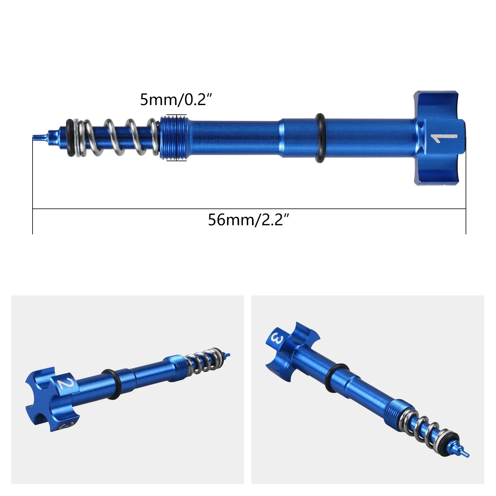 Vis richesse carburateur Keihin FCR quad