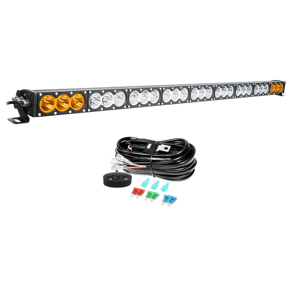 Barre LED Quad 6-54" Multi-Formats 30-300W (12V 24V)