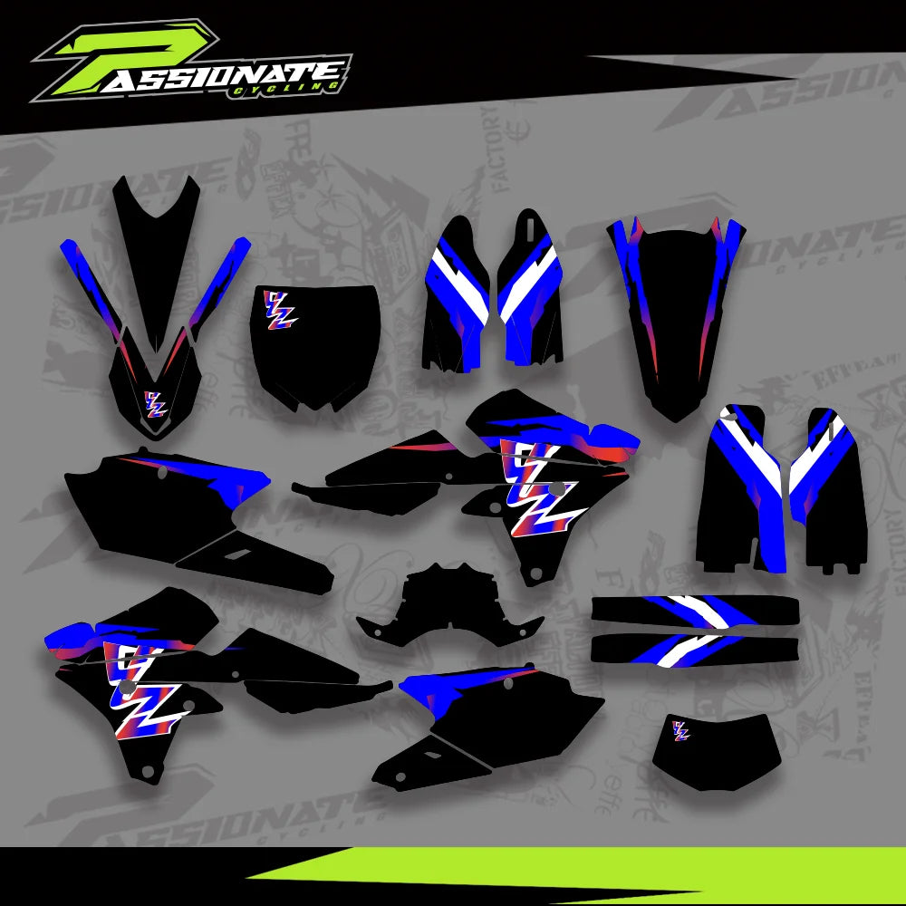 Kit Déco Graphique Yamaha YZ250F YZ450F (4 Designs)