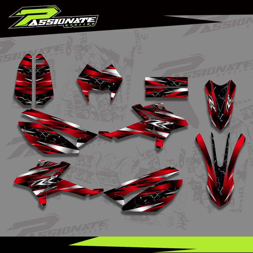Kit Déco Graphique Beta RR50 2011-2020 Style 2 (4 Designs)