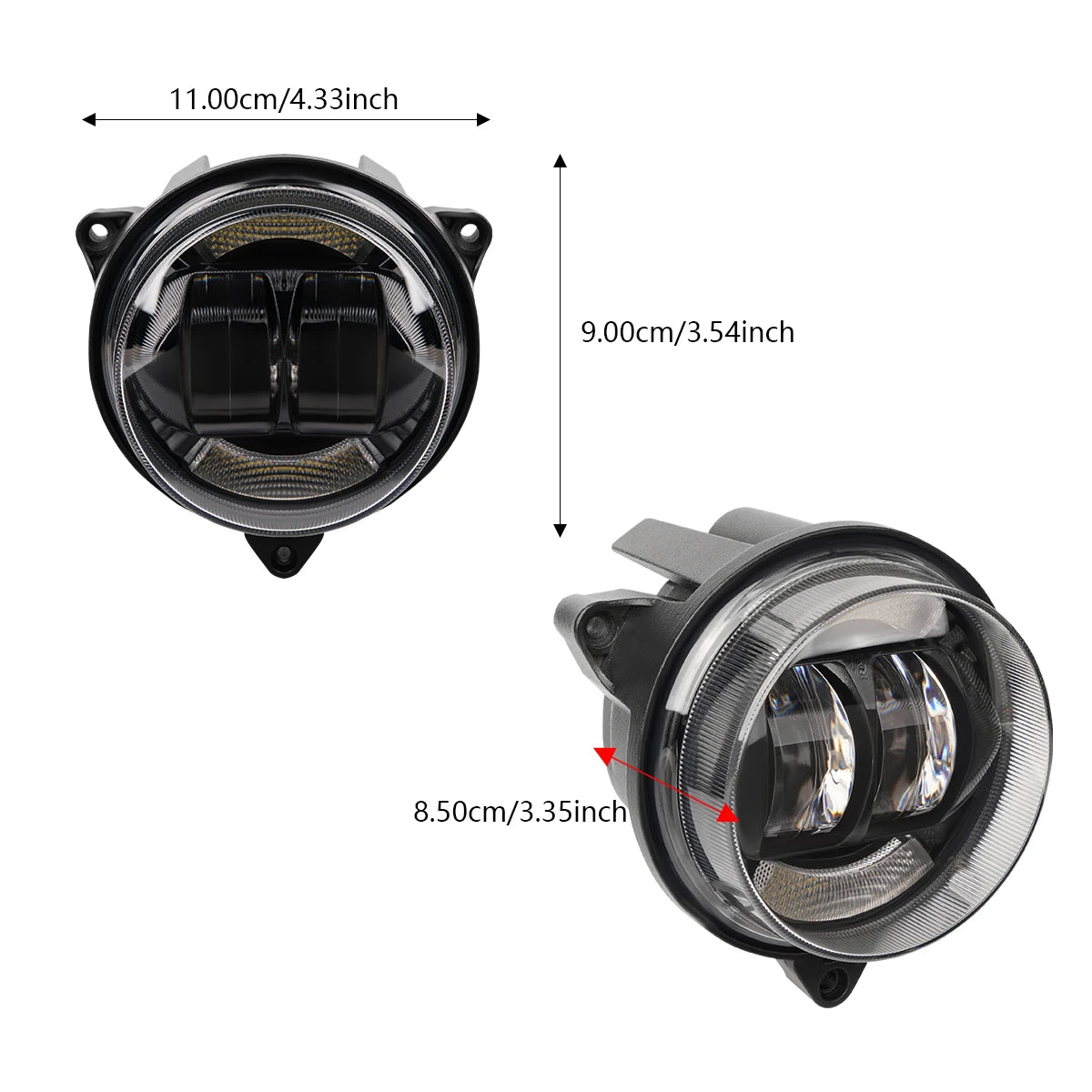 Phare LED Halo quad Outlander