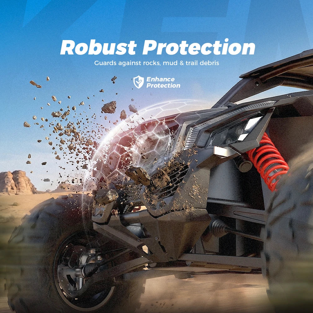 Protection fascia avant Can-Am Maverick X3 noir