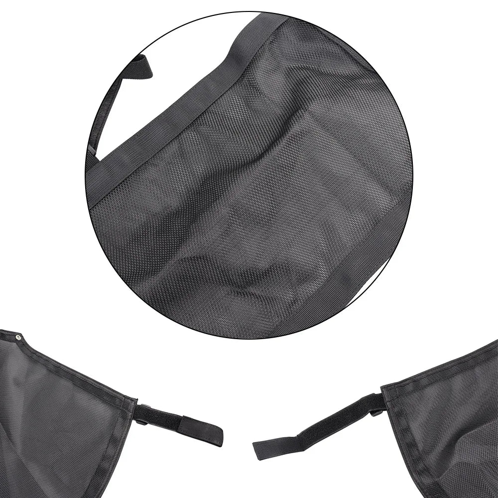 Filet protection solaire quad monté