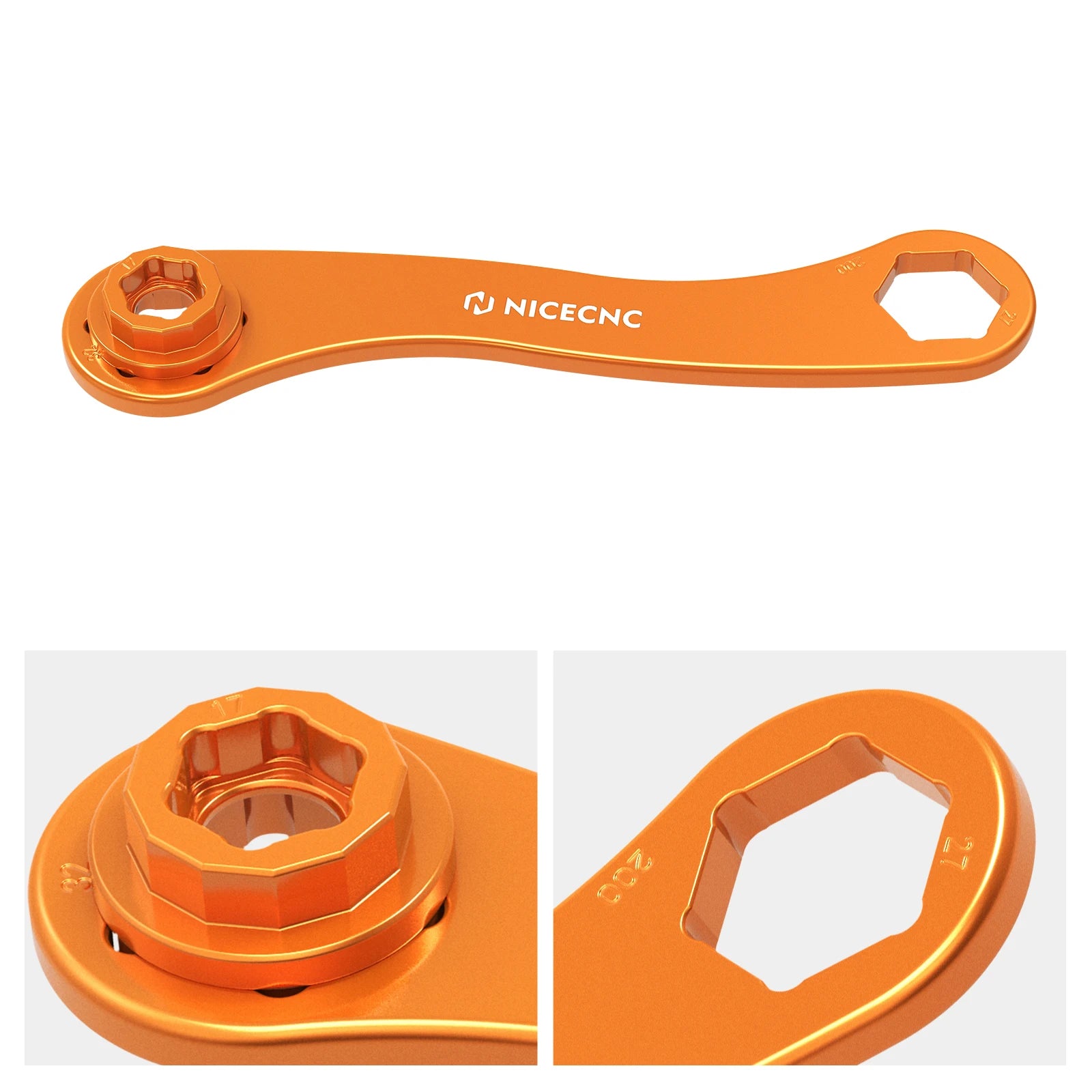 Clé d'Essieu de Roue 17-27-32mm KTM Adventure Duke Supermoto