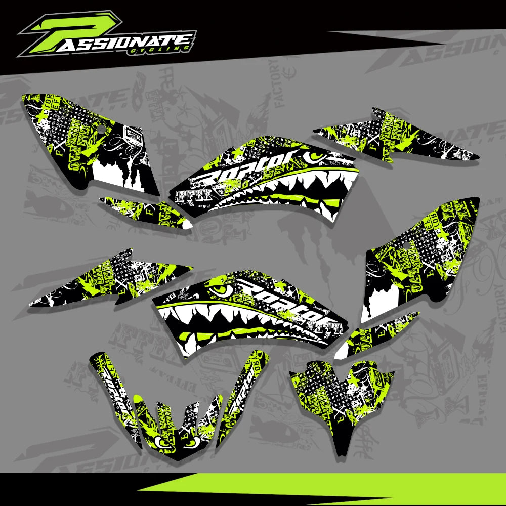Kit déco Raptor 125 250 2008-2013