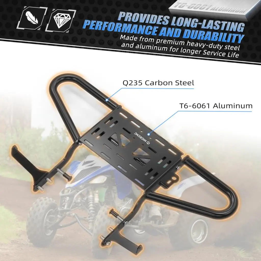 Barre appui arrière quad vue détaillée