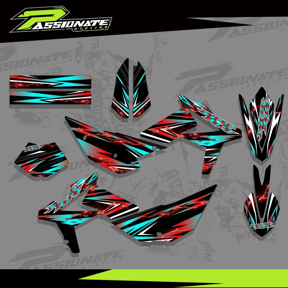 Kit Déco Graphique Beta RR 125-450 (4 Designs)