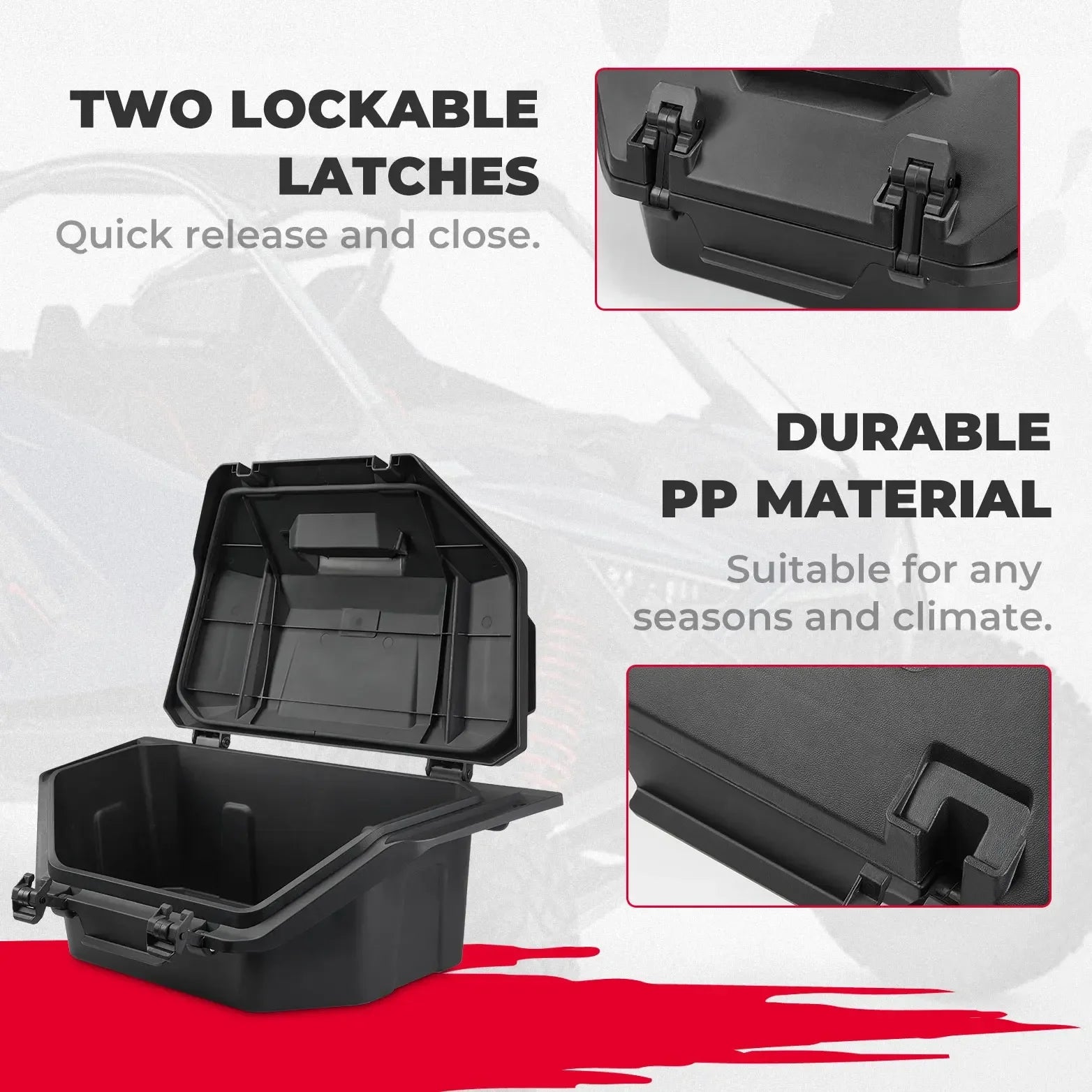 Coffre étanche Polaris RZR PRO R4